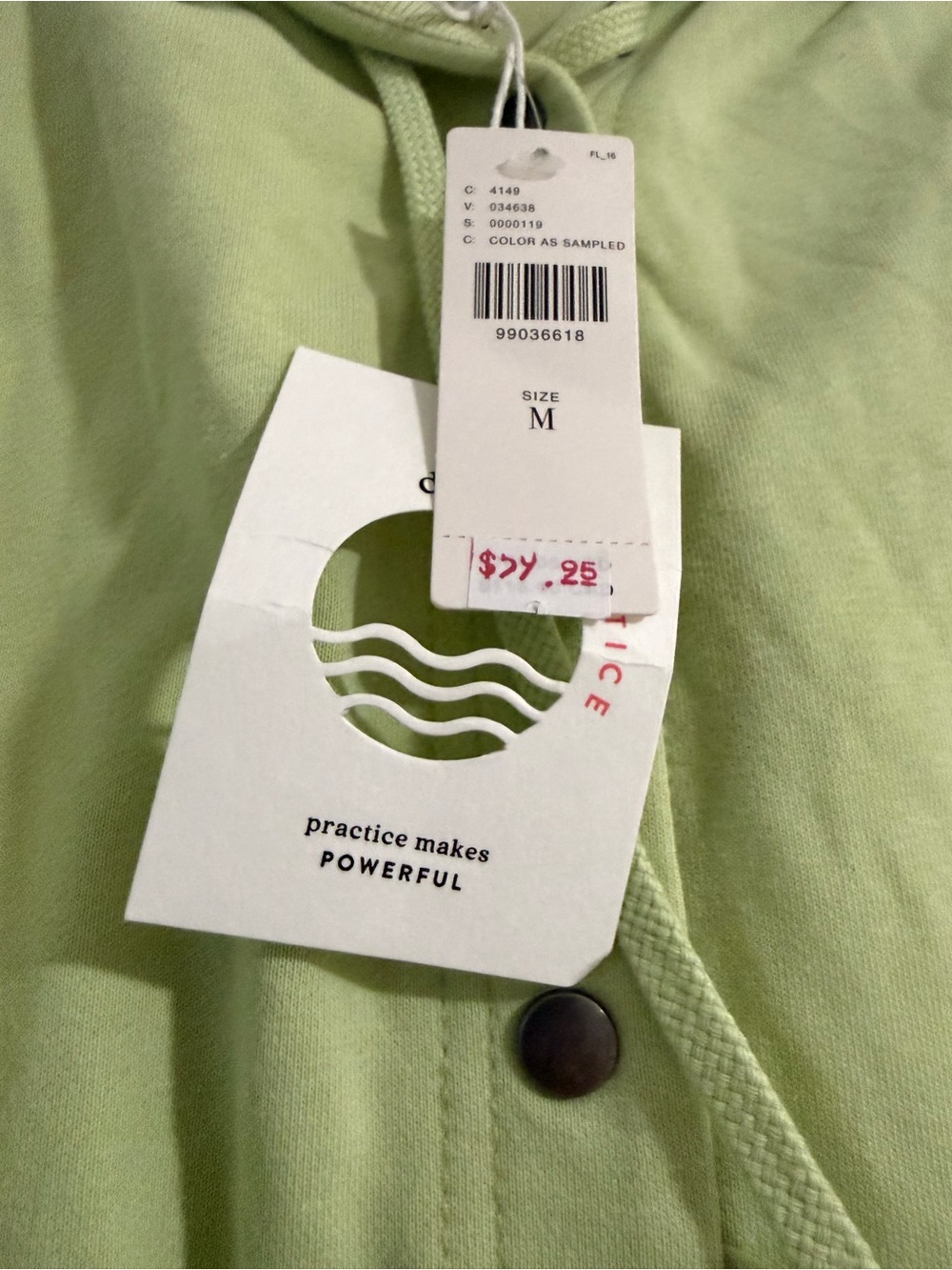 NWT Daily Practice Leaflet Twofer Mini Dress Size Medium - Picture 10 of 10